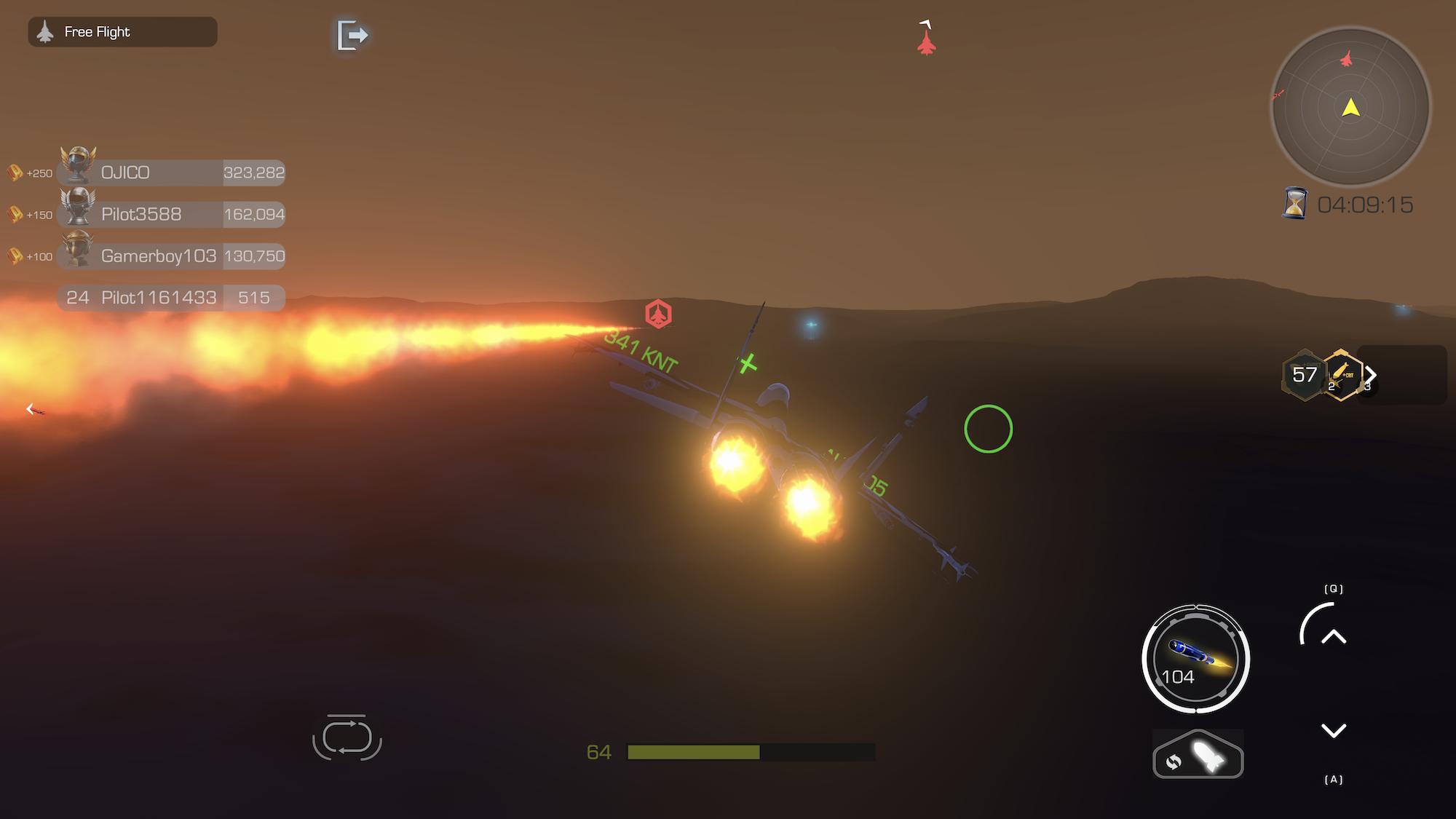 Free Flight Mode & Night Weather